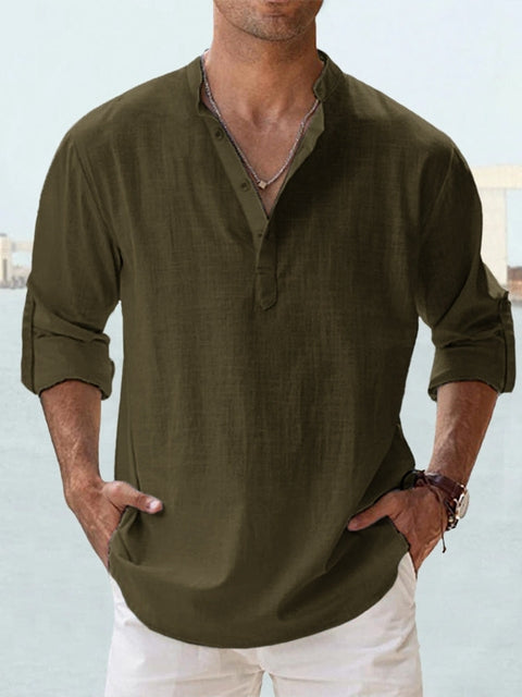 Lexxara™ | Breathable Linen Shirt