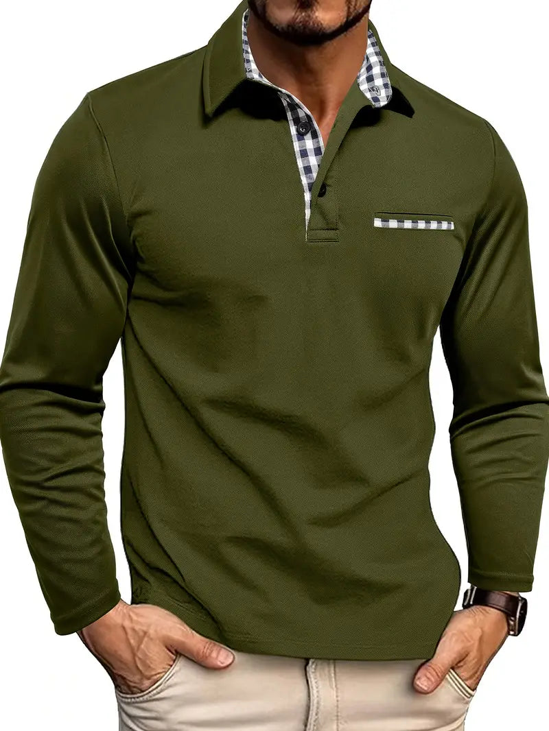 Lexxara™ Long Sleeve Polo Shirt