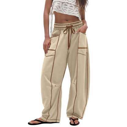 Lexxara™ High-Waisted Barrel Pants