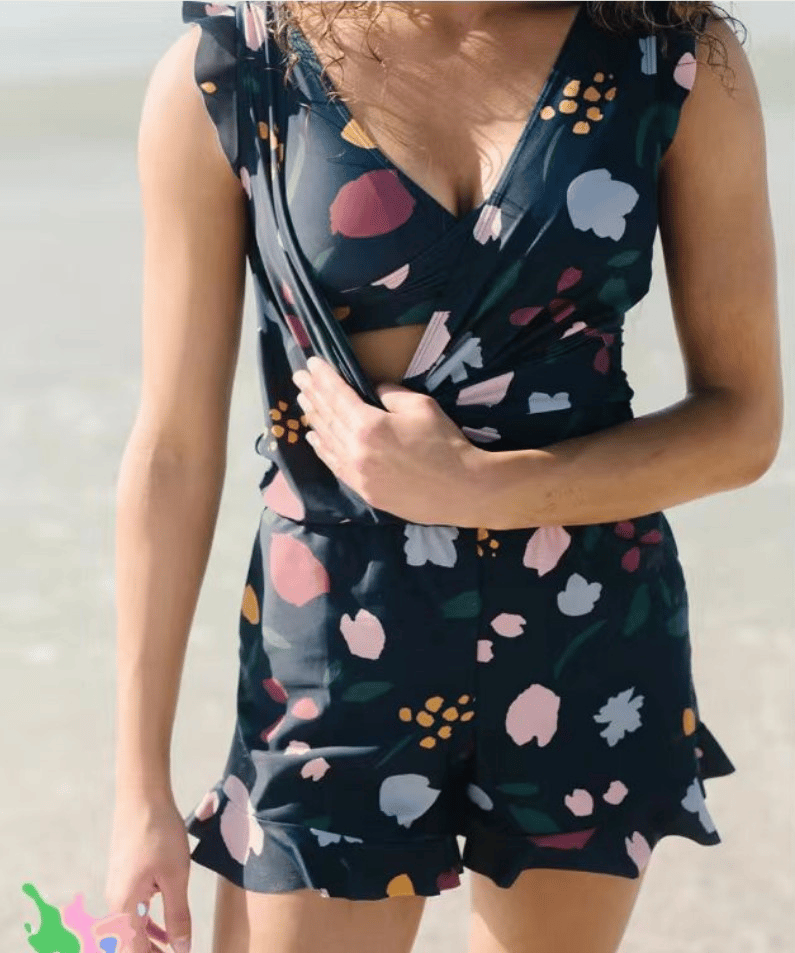 Anouk - Swimsuit w/ Ruffles and Chest Support