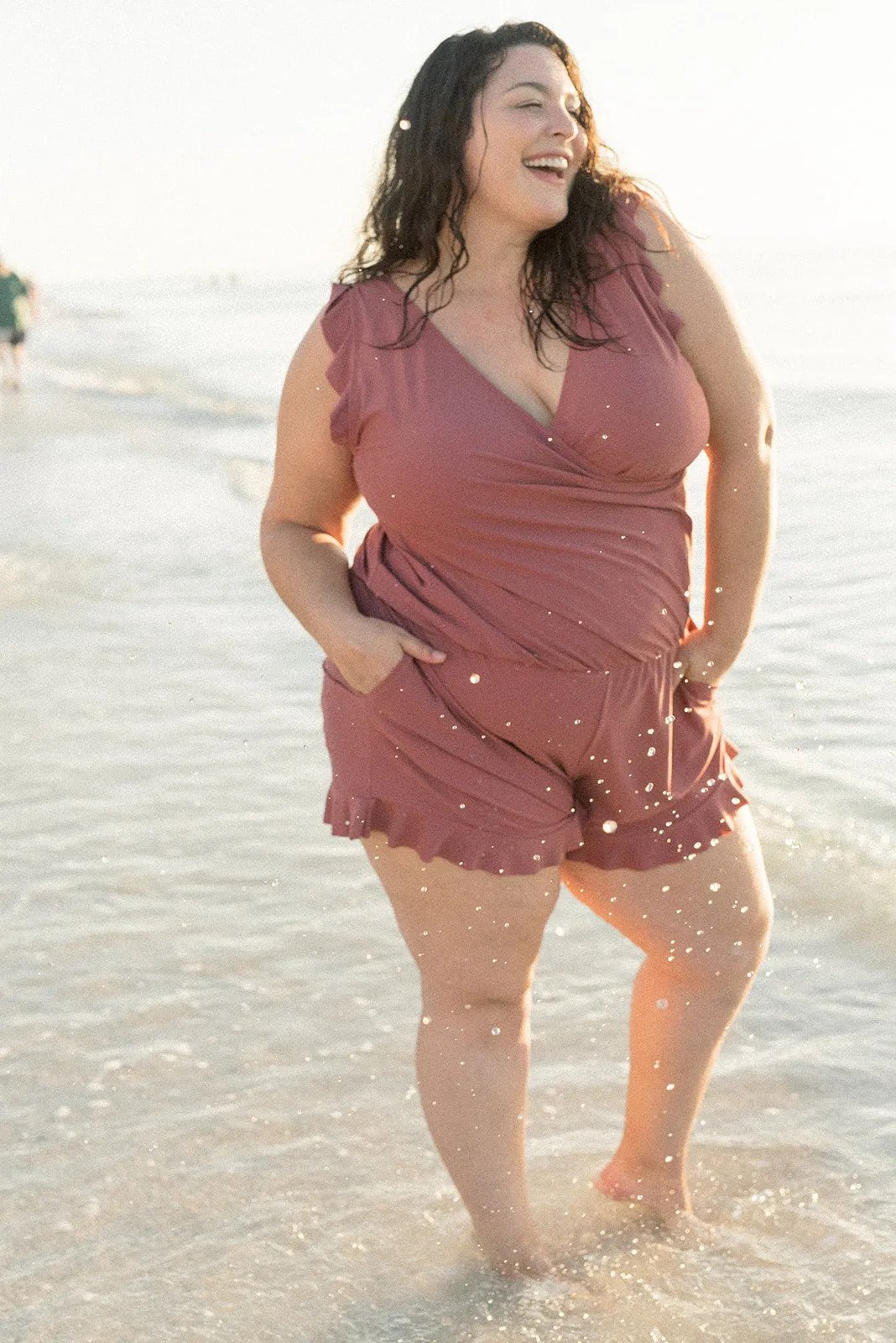 Anouk - Swimsuit w/ Ruffles and Chest Support