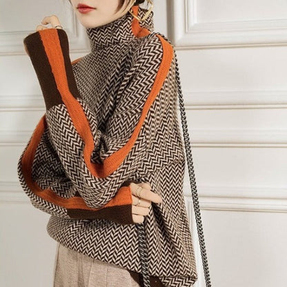 Marieke | Turtleneck w/ Stripes