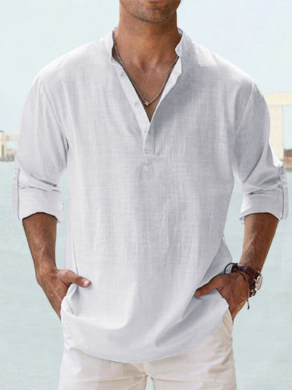 Lexxara™ | Breathable Linen Shirt