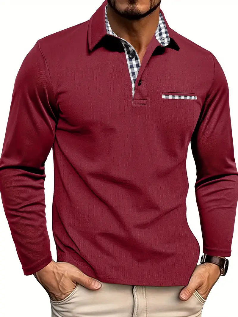 Lexxara™ Long Sleeve Polo Shirt