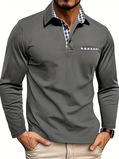 Lexxara™ Long Sleeve Polo Shirt