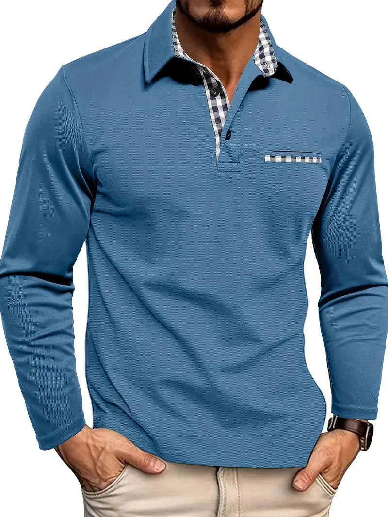 Lexxara™ Long Sleeve Polo Shirt