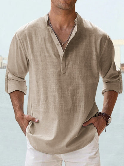 Lexxara™ | Breathable Linen Shirt